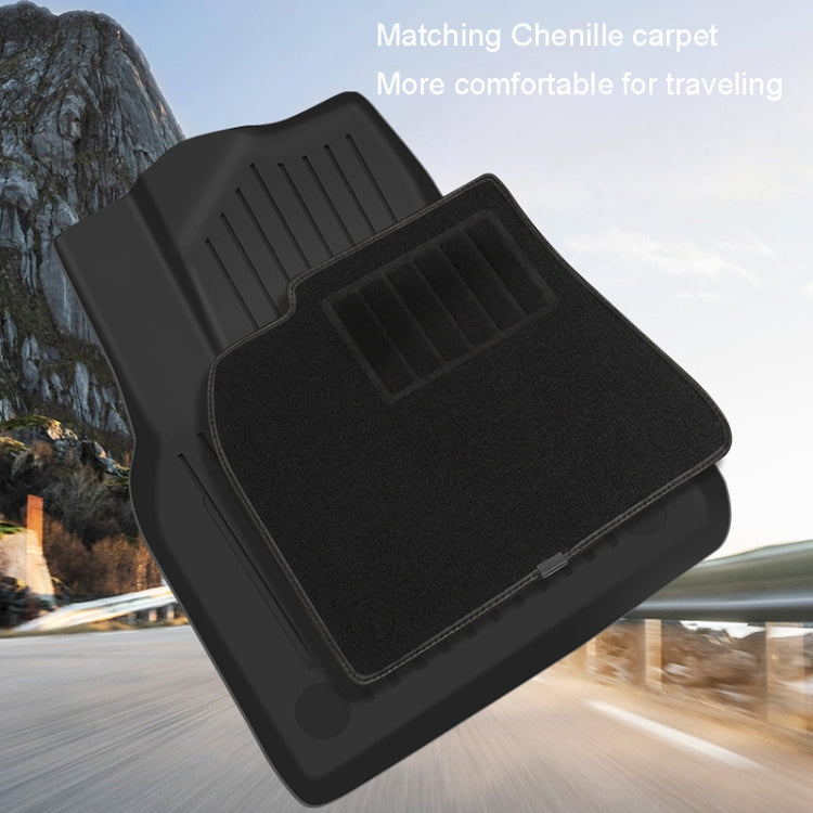 3pcs /Set For Tesla Model 3 TPE Injection Car Foot Mats Interior Accessories by buy2fix