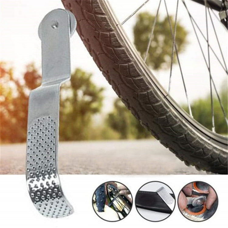 Bicycle File Inner Tube Repair Tool Universal for Electric Vehicles Motorcycles(Silver) by buy2fix