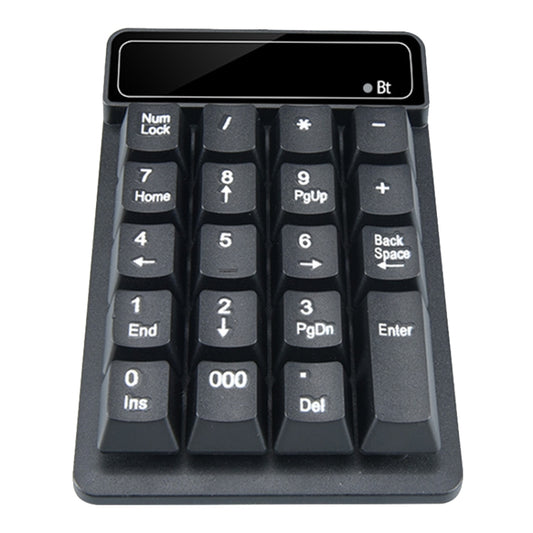 K6 19 Key Mini Wireless Bluetooth Digital Keyboard Suspended Mechanical Universal Keypad 4.0(Black) by buy2fix