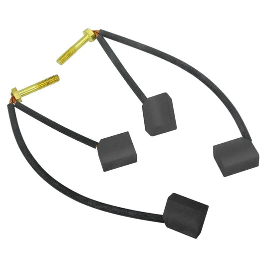 2pcs /Set For Club Car / EZGO Golf Cart 3.3 Motor Carbon Brushes, Specification: Carbon Brush Contains Hardware Bag by buy2fix
