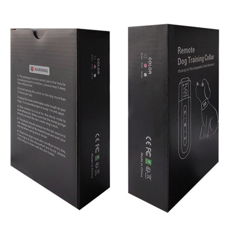 669N-1 Smart Remote Control Dog Trainer Stop Barker Waterproof Vibration Collar by buy2fix