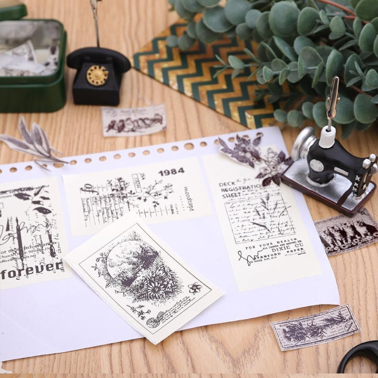 For Phomemo M02 / M02S / M02 Pro 3rolls /Pack 53mm 10 Years Eyes Protection Beige Sticker Thermal Paper by Phomemo