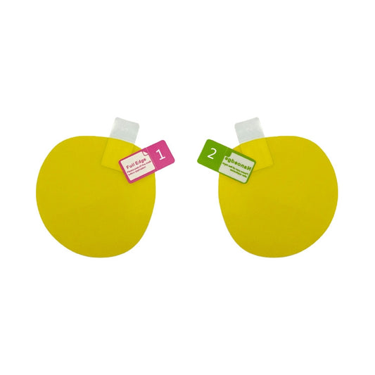 For Meta Quest 3 VR Glasses Film Lens Protective Film(Yellow) by buy2fix