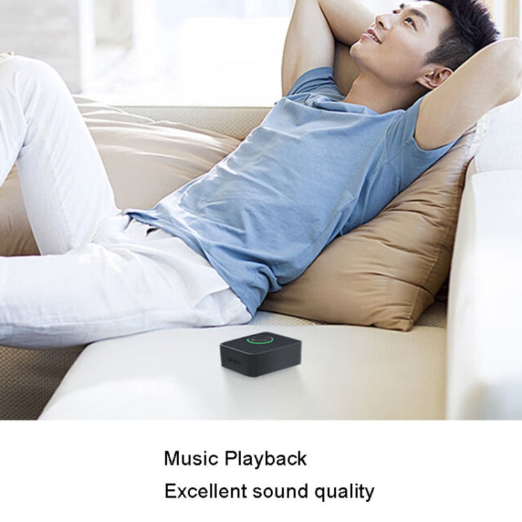 Lenovo Thinkplus MCP01 Intelligent Video Conference Omnidirectional Microphone Sound Portable Bluetooth Microphone Speaker(Black) by Lenovo