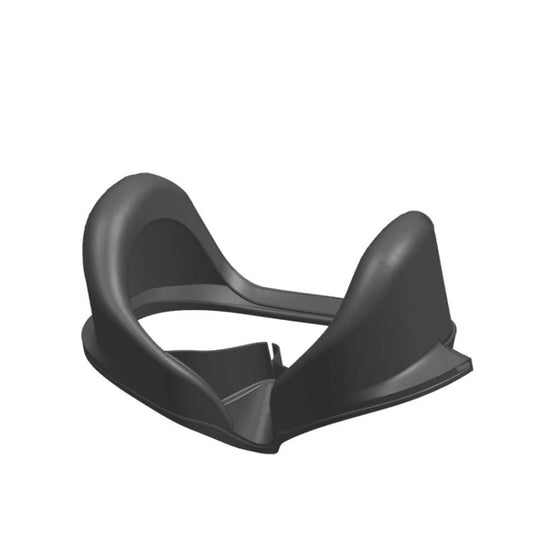 For Mate Quest Pro Eye Mask Light-blocking Magnetic Replacement Silicone Eye Cover VR Accessories(Black) by buy2fix