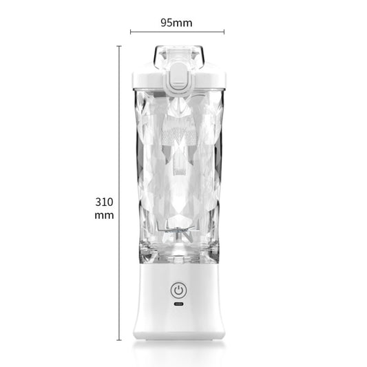 Portable Multifunctional USB Charging Juice Cup Mini Electrical Blender(Black) by buy2fix