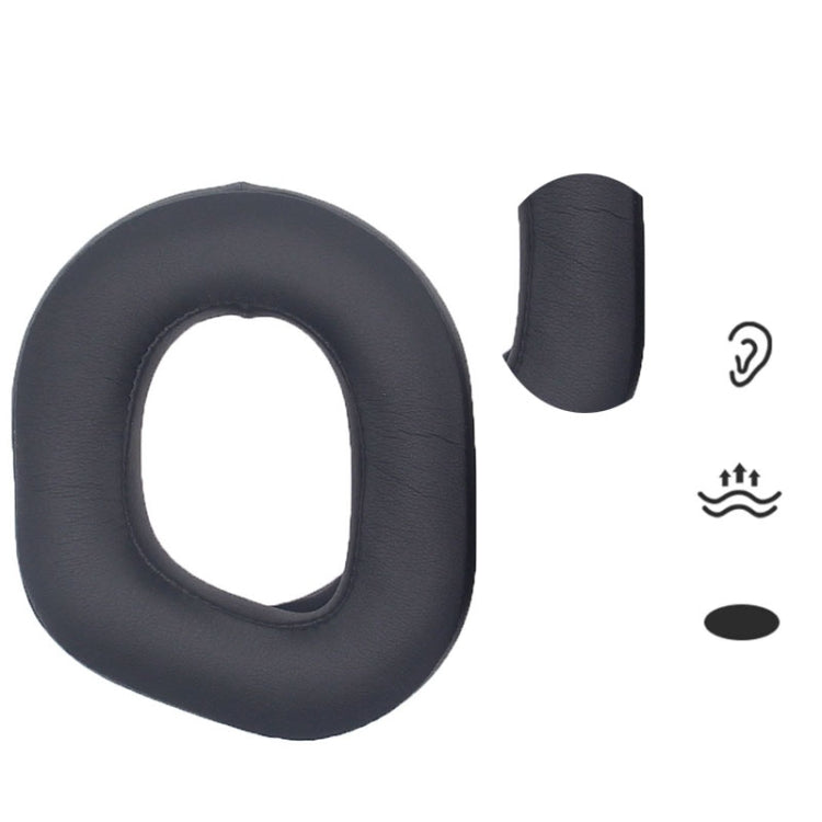 2pcs For Turtle Beach Stealth 700 Gen2 Headphone Covers Comfortable Headset Earmuffs(Gel) by buy2fix