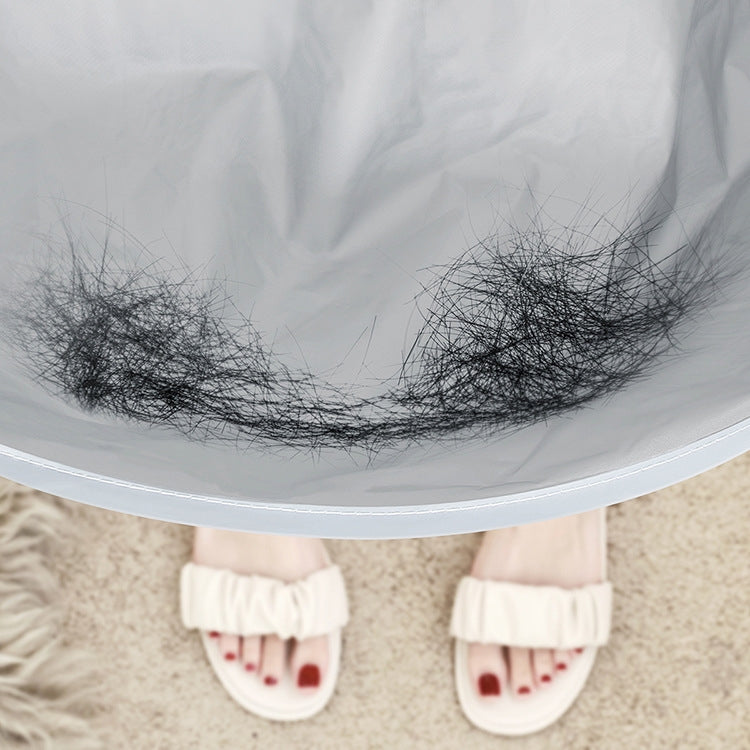 PE Material Haircut Cape 60cm Umbrella Design Salon Hairdressing Cloak For Hair Dye Perm(Gray) by buy2fix