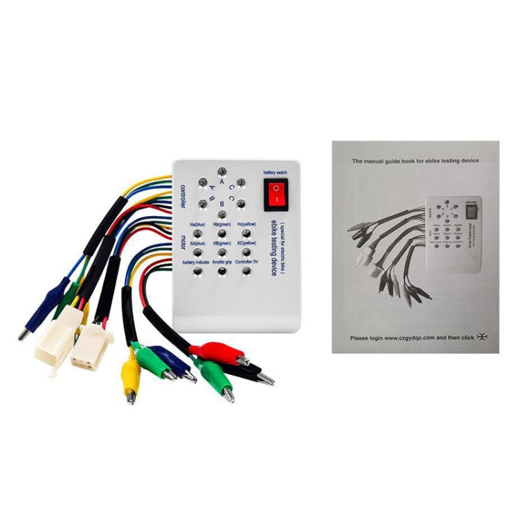 Electric Bike Repair Treasure Brushless Motor Hall Controller Detector(English Version) by buy2fix