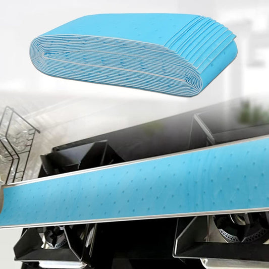 10pcs /Pack Disposable Oil Groove Suction Paper for Cooker Hoods, Spec: 10x90cm Regular by buy2fix