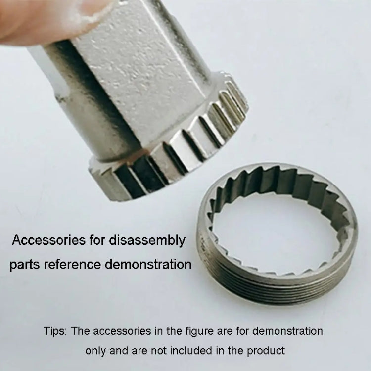 BIKERSAY BT051B DT 3-Pawl Ratchet Removal Tool DT370 Hub Threaded Ring 1800/1900 Wheelset Disassembly by BIKERSAY