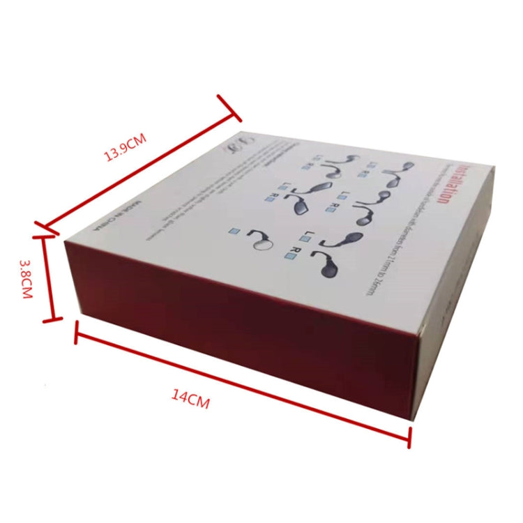 Motorcycle Wide View Rear View Mirror Bicycle Reflector, Color: Square Left by buy2fix