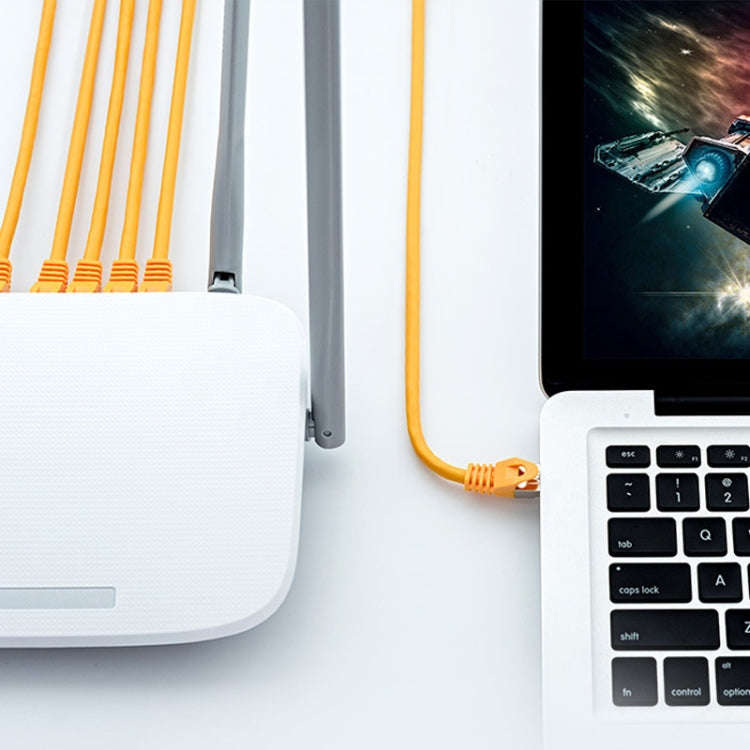 1.5m CAT6 Gigabit Ethernet Double Shielded Cable High Speed Broadband Cable by buy2fix