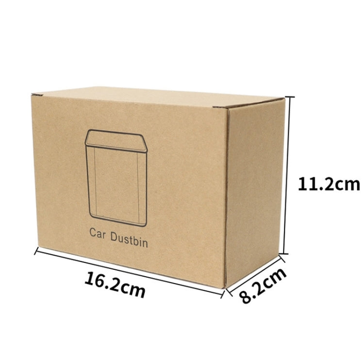 Multifunctional Car Dustbin Car Seatback Door Hanging Storage Box(Black) by buy2fix