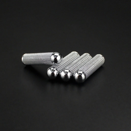 9mm 4pcs/set Universal Metal Door Bolts for Automobiles Interior Modification Accessories by buy2fix