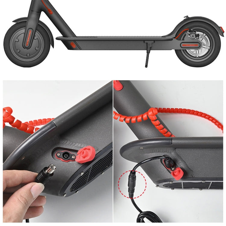42V 2A Electric Bike Scooter Lithium Battery Charger With 4 Adapter Line EU Plug by buy2fix