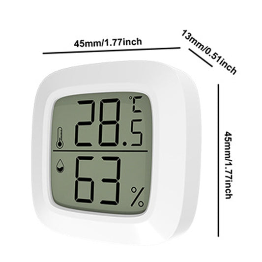 Mini Electronic Pet Temperature And Humidity Meter Highly Precise Temperature And Humidity Meter For Home Use, Model: Degrees Fahrenheit by buy2fix