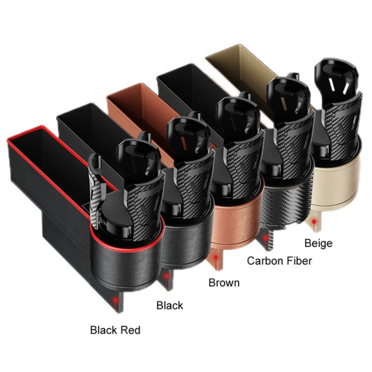 Car Seat Gap Storage Box Car Water Cup Holder Ashtray, Color: Right Black by buy2fix