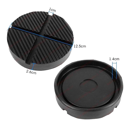 Car Jack Rubber Mat Car Shock Absorbing Cushioning Rubber Gasket by buy2fix