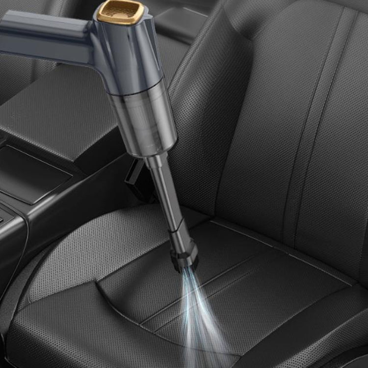 Car Vacuum Cleaner Handheld Compact Powerful Cleaning Tool For Car And Home Use(Black) by buy2fix