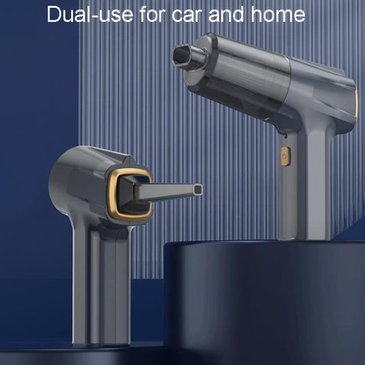 Car Vacuum Cleaner Handheld Compact Powerful Cleaning Tool For Car And Home Use(Black) by buy2fix