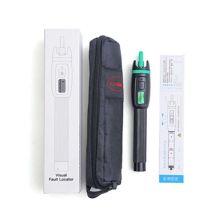 KomShine Metal Visible Laser Light Source Fiber Optic Red Light Pen, Model: KFL-11P-30MW by KomShine