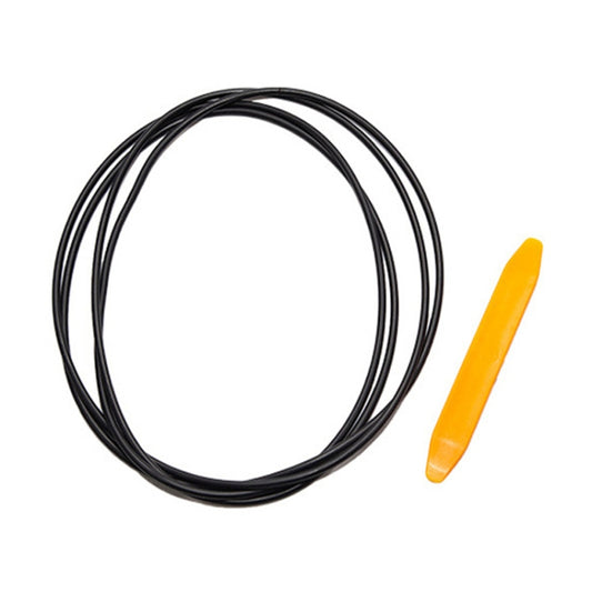 For Tesla Model 3 3m Skylight Sealing Waterproof Strips Windshield Noise Reduction Sound Isolation Ring(Black) by buy2fix