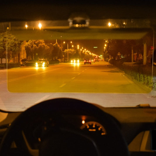 SHUNWEI SD-2301 Car Sun Visor Day Night Anti Glare Visor Adjustable Visor Protection(Yellow) by SHUNWEI