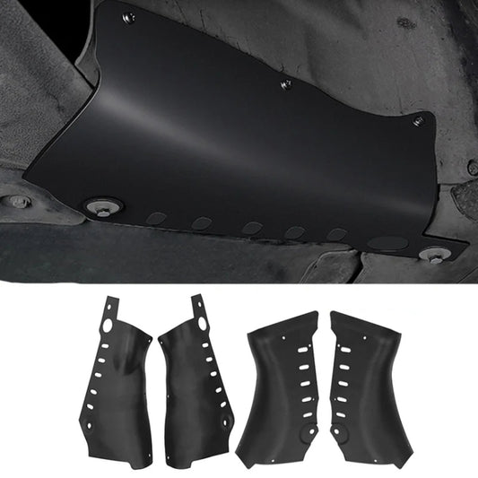For Tesla Model Y Car Coolant Guard Board Chassis Pipe Protection Baffle Engine Battery Condenser Case by buy2fix