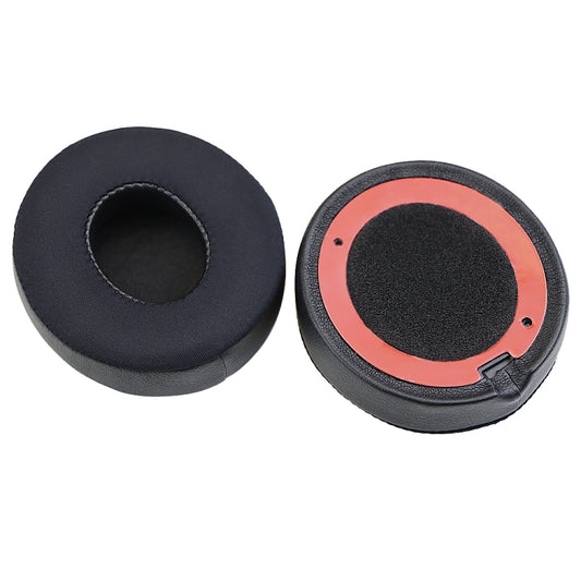 2pcs For Beats Solo2/Solo3 Bluetooth Headphone Covers Foam Earmuffs(Black) by buy2fix