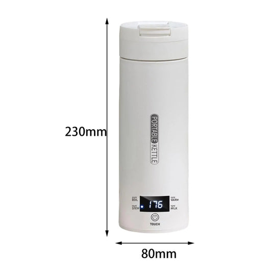300W 500ml Electric Heating Water Cup Smart Boiling Kettle Temperature Control Kettle, Spec: SUS316 US Plug by buy2fix