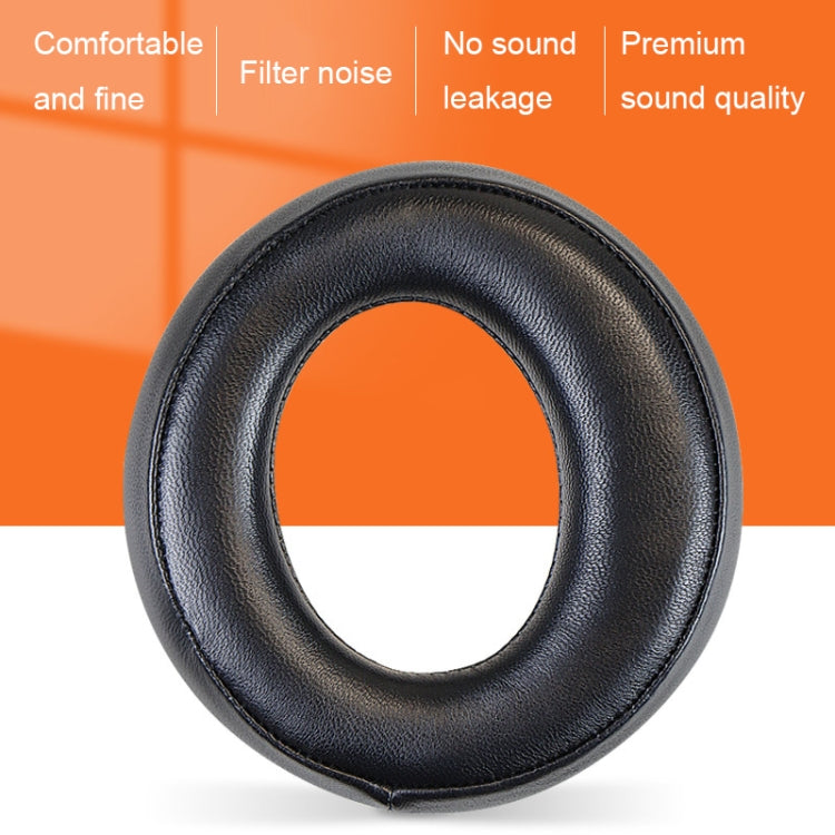 For Sony CECHYA-0083 Black PU 2pcs Headphone Sponge Cover Earmuffs Headset Case by buy2fix