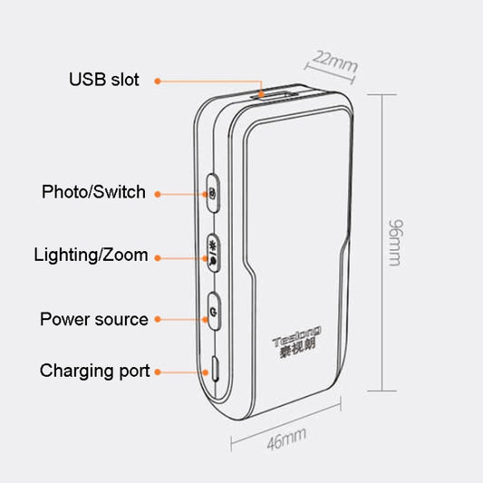 Teslong WF150 5mm WiFi Connected HD Industrial Borescope Industrial Maintenance Tools by TESLONG