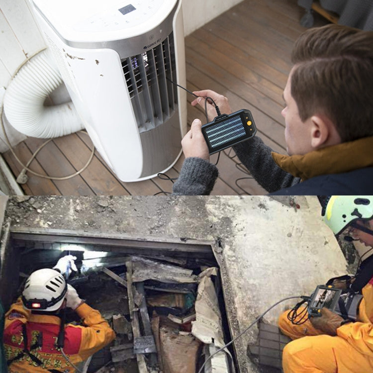 Teslong TS43S HD Camera Probe 4.3 Inch Screen All-In-One Industrial Borescope Auto Repair Tools, Specification: 8.0mm Dual Lens by TESLONG