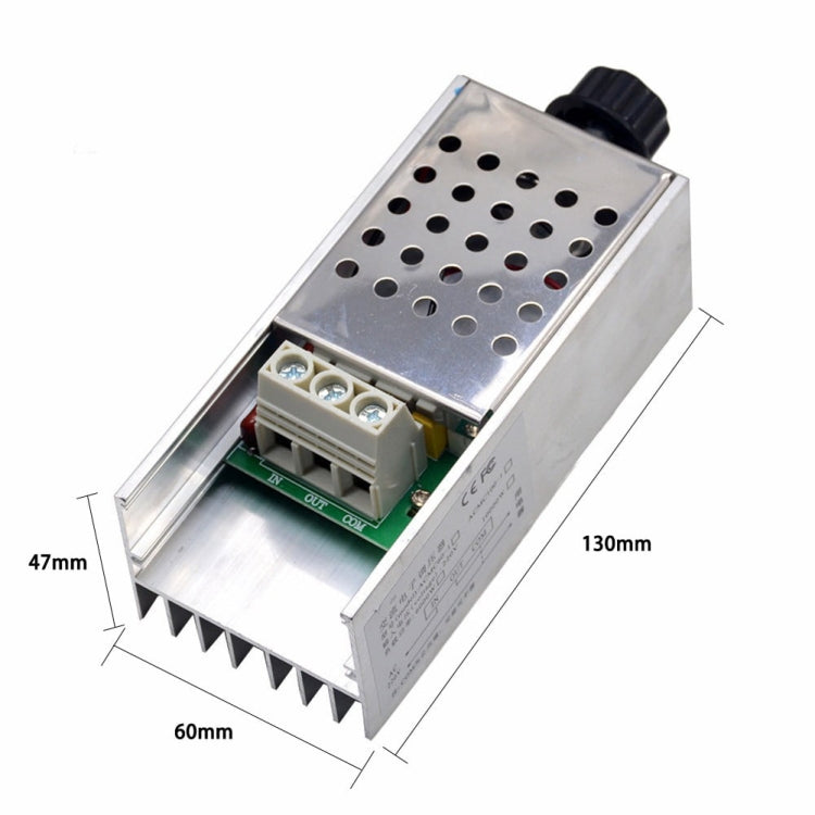 10000W High Power SCR Speed Controller Voltage Regulator Dimmer Thermostat With Shell by buy2fix