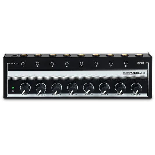 8-Channel Monitoring Multi-Channel Headphone Amplifier For Recording Studio, US Plug by buy2fix
