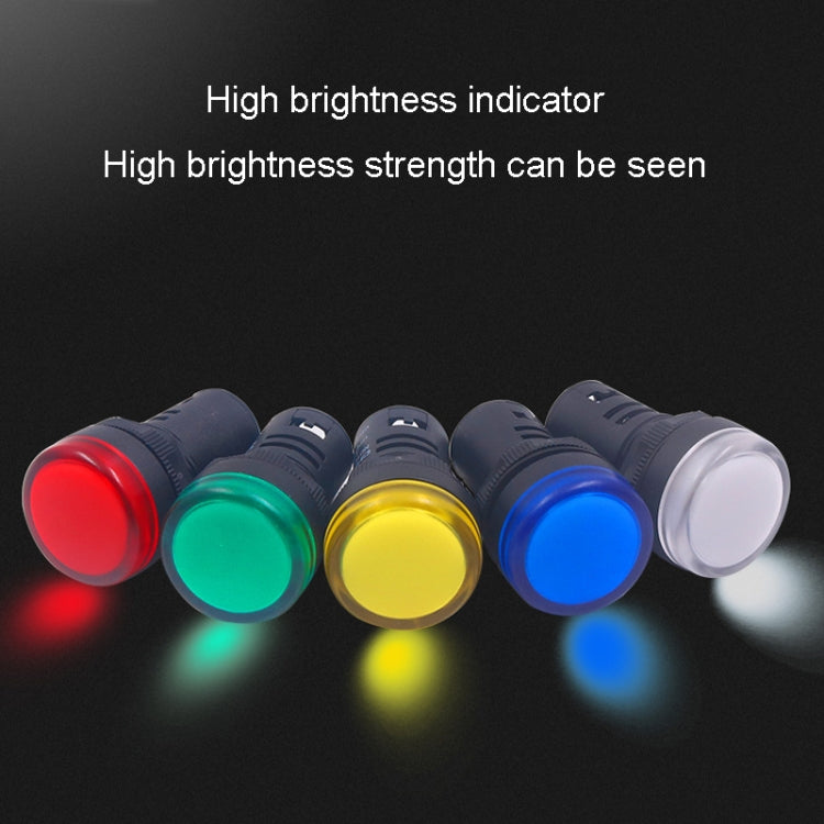 CHINT ND16-22DS LED Signal Light Power AD Indicator Lights, Model: 24V (Red) by CHINT