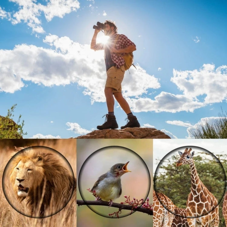 16x52 High Definition Outdoor Bird Viewing Monocular Telescope, Spec: Prism Simple by buy2fix