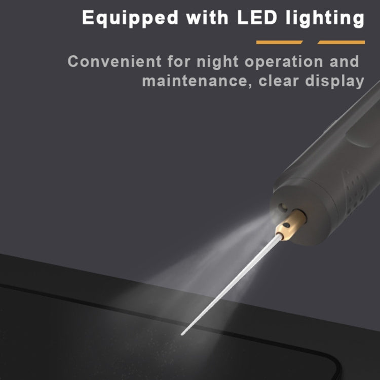 BAKU BK-R12 Electric Glue Remover Phone Repair OCA Glue Removing Tool With Light by Baku