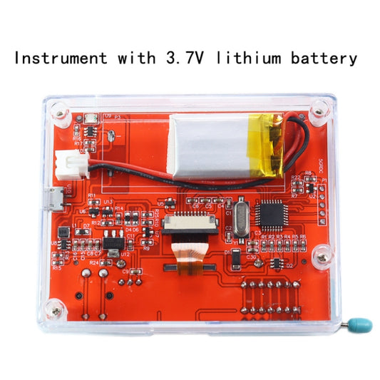 LCR-T10H Transistor Tester TFT Display For Diode Triode Capacitor Resistor Test, Spec: Built Lithium Battery by buy2fix