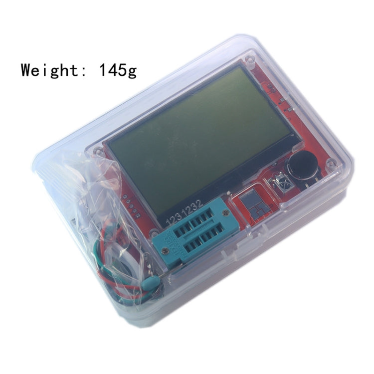 LCR-T10H Transistor Tester TFT Display For Diode Triode Capacitor Resistor Test, Spec: Dry Battery Powered by buy2fix