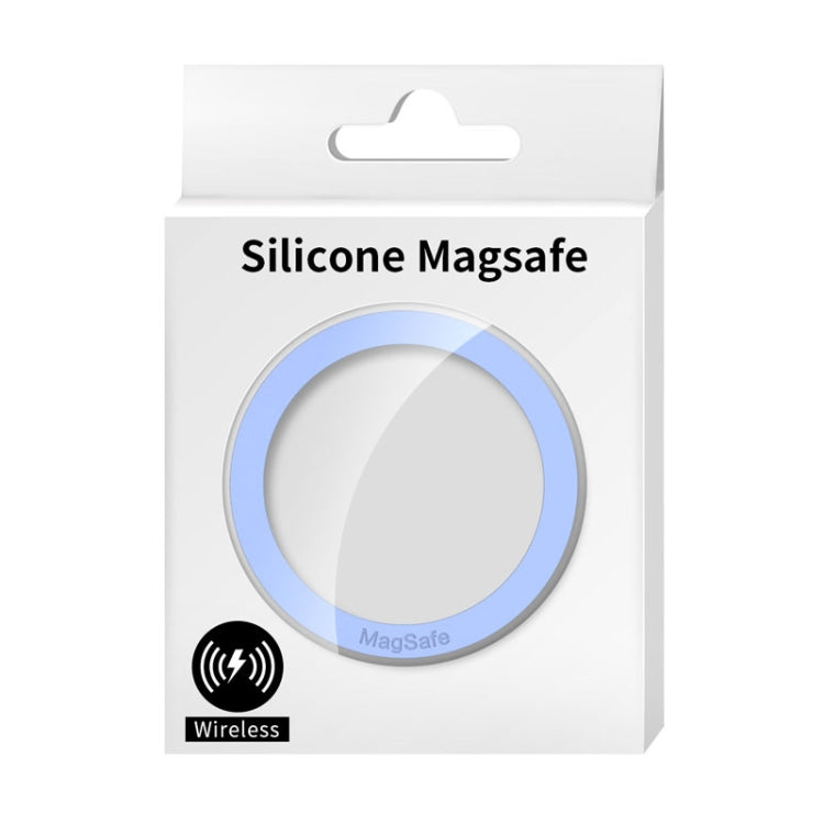 AhaStyle WG132 Ultra-Thin Magnetic Pads For Cell Phones Magsafe Wireless Charger Magnet Stickers(White) by AhaStyle