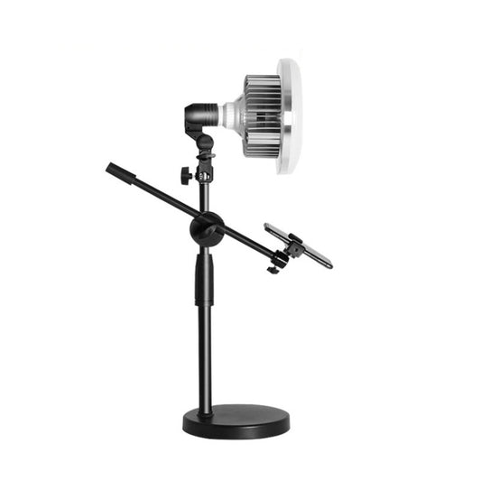 90W 155mm Mushroom Fill Light + Desktop Overhead Photography Stand Kit for Photo/Video by buy2fix
