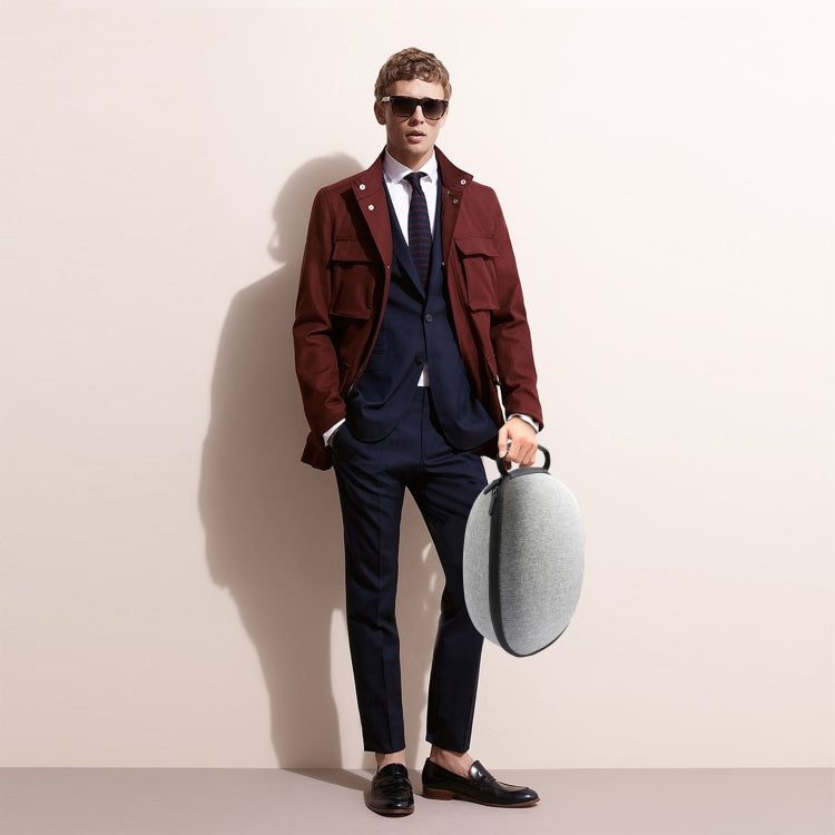 For Meta Quest 3 VR Storage Bag EVA Hard Shell Case Handbag(Grey) by buy2fix