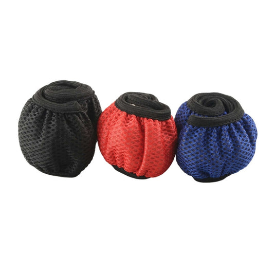 Car Mesh Steering Wheel Cover Breathable Elasticized Handle Sleeve, Size: 38cm(Red) by buy2fix