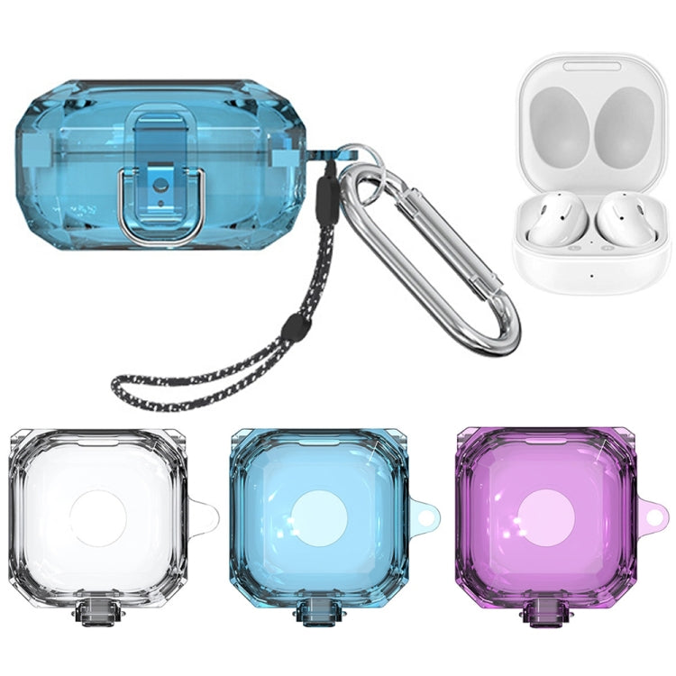 For Samsung Galaxy Buds Live/Pro/2 Magnetic Switch Bluetooth Earphone Protective Cover(Purple) by buy2fix