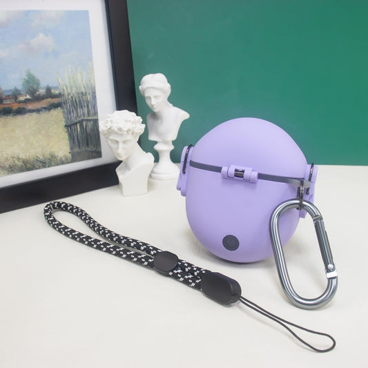 For Google Pixel Buds Pro Elastic Switch Dustproof And Drop-Proof Earphone Protective Cover(Purple) by buy2fix