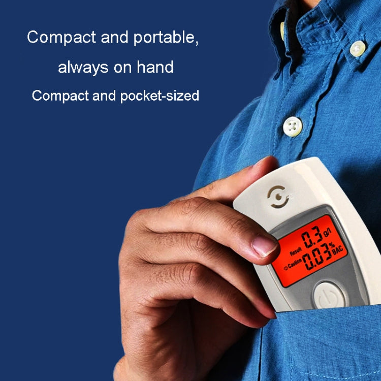 Portable Alcohol Tester Blowing Alcohol Detector European And American Conventional by GREENWON