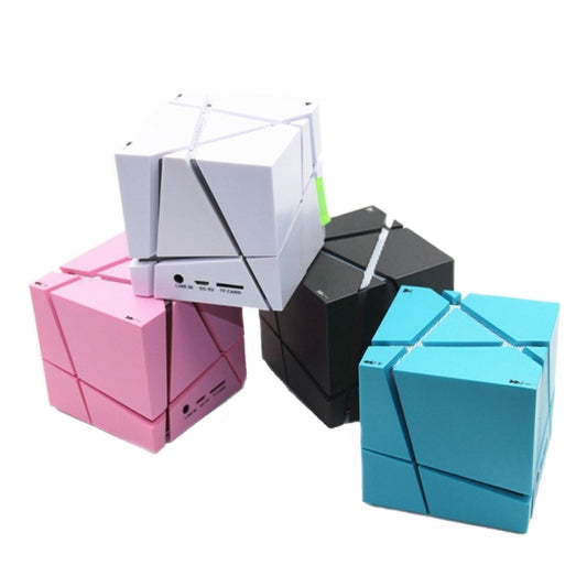 Qone Cube AI Smart Voice-Controlled Bluetooth Speaker RGB Light Mini Wireless Audio, Color: Black by buy2fix