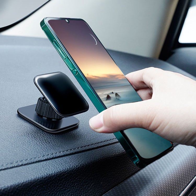 Multifunctional Sticky Car Navigation Holder Automobile Cell Phone Support Bracket, Model: Square Black by buy2fix